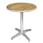 Tafel Rond met Houten Blad | 60 cm, Verzenden, Nieuw in verpakking