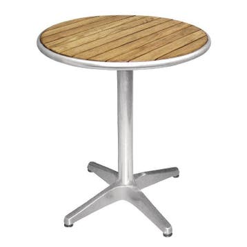 Tafel Rond met Houten Blad | 60 cm, Verzenden, Nieuw in verpakking