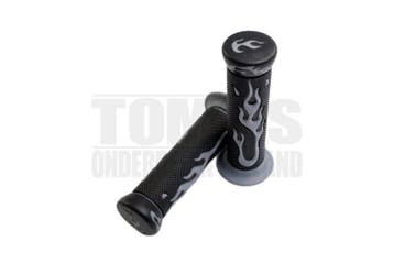 Handvatset Flame grijs / zwart 22mm / 24mm universeel, Ophalen of Verzenden, Nieuw, DMP