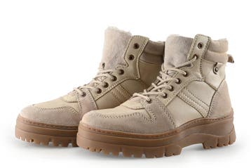 Cafe Moda Veterboots in maat 38 Beige, Kleding | Dames, Schoenen, Verzenden, Beige, Cafe Moda, Overige typen