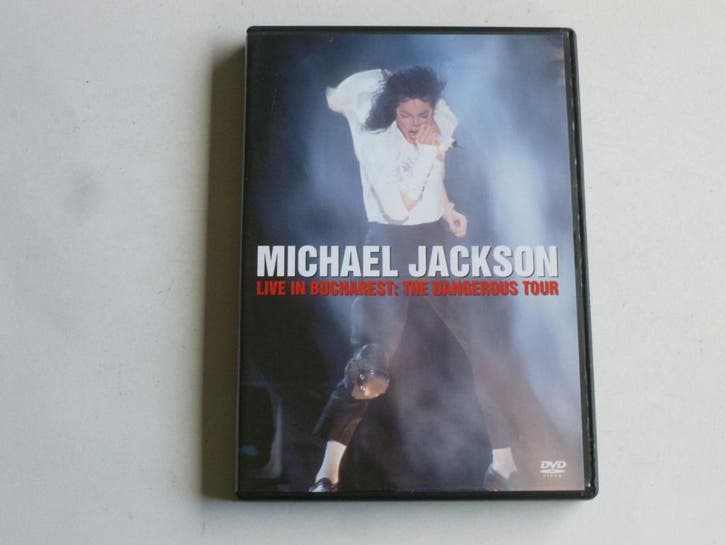 Michael Jackson - Live in Bucharest / The Dangerous Tour (DV, Cd's en Dvd's, Dvd's | Muziek en Concerten, Zo goed als nieuw, Ophalen of Verzenden