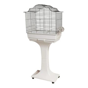 Vogelkooi Sophia met Standaard – Witte Binnenkooi voor Pa., Dieren en Toebehoren, Vogels | Hokken en Kooien, Verzenden, Nieuw