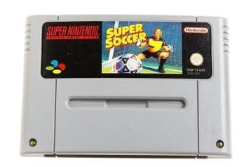 Super Soccer [Super Nintendo], Ophalen of Verzenden, Zo goed als nieuw