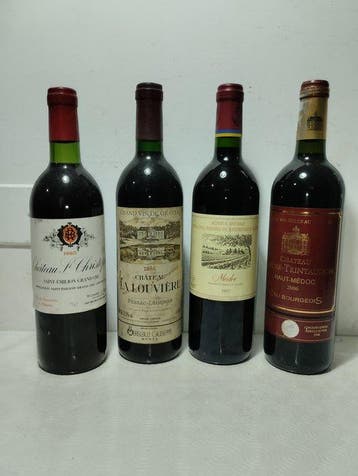 1980 Château Saint Christophe, 1986 Chateau La Louvière,, Nieuw