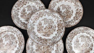 Richard Ginori - Tafelservies (6) - Porselein - Colandine, Antiek en Kunst