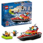 LEGO City -  Fire Rescue Boat 60373, Ophalen of Verzenden, Nieuw
