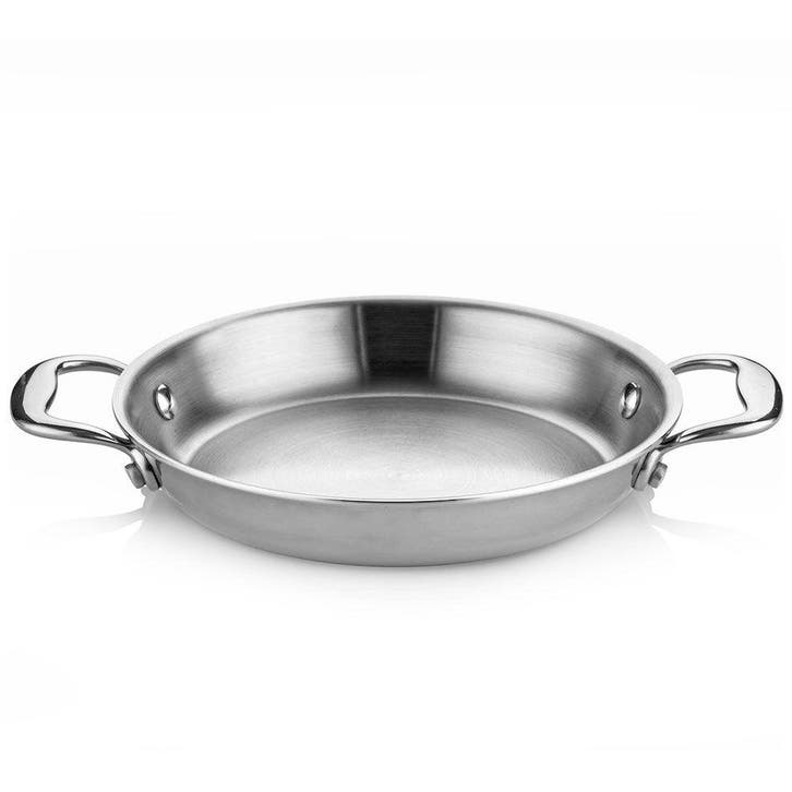 GGM Gastro | Omeletpan - RVS - 209x228mm - hoogte: 64mm - |, Huis en Inrichting, Keuken | Potten en Pannen, Verzenden