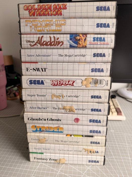 Sega - Master System - Collection Sega Master System –, Spelcomputers en Games, Spelcomputers | Overige Accessoires