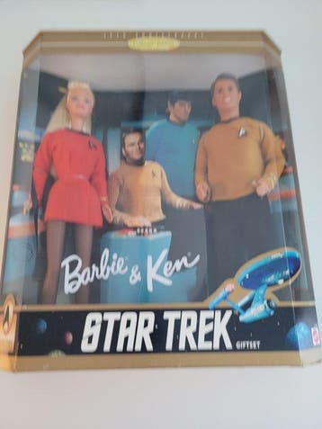 Mattel - Barbiepop Barbie & Ken Star Trek Giftset 1996 -