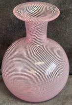 Murano - Vaas - Muranoglas - Glasvaas Mezza Filigrana