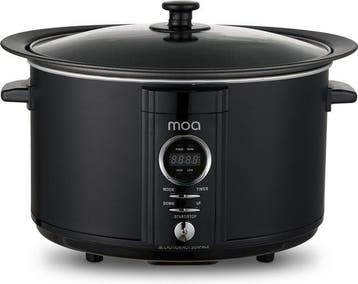 Moa 6.5L slowcooker met timer, Verzenden, Nieuw