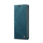 CaseMe book case leer - Apple iPhone 16 Pro Max - blauw, Verzenden, Nieuw