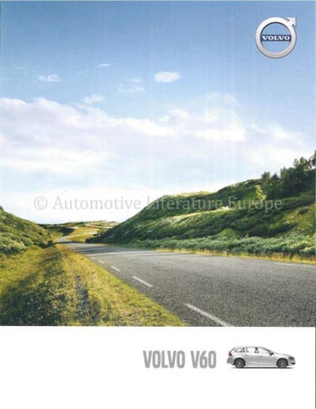 2016 VOLVO V60 BROCHURE NEDERLANDS, Nieuw, Volvo, Author