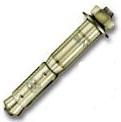 liebiganker type b geel verzinkt b12/90 m8x140 met moer,..., Nieuw