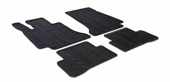 Rubber automatten Mercedes C-klasse (W205 / S205) |, Auto-onderdelen, Interieur en Bekleding, Nieuw, Mercedes-Benz, Verzenden