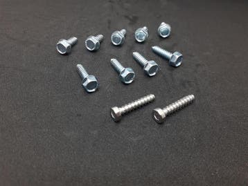 Set schroeven montage spatbord Lancia Delta HF Integrale 11, Verzenden, Nieuw