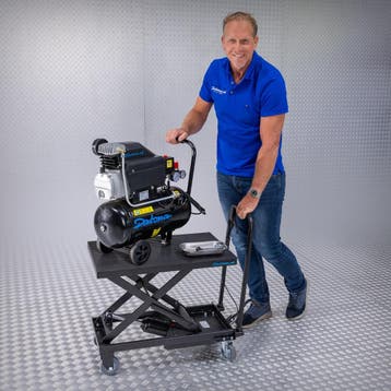 Datona Verrijdbare hydraulische heftafel - zwart - Datona, Ophalen of Verzenden, Nieuw