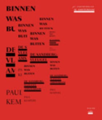 Binnen was buiten 9789078088448 Paul Kempers, Verzenden, Gelezen, Paul Kempers