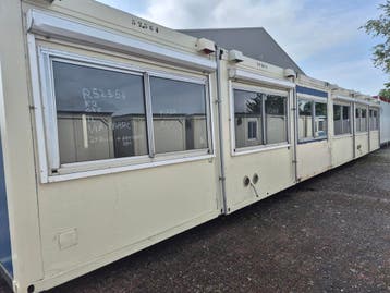 unitgebouw 108m2. (6-delig) HS-1626, Zakelijke goederen, Machines en Bouw | Keten en Containers, Verzenden