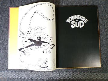 Jim Cutlass - Tonnerre au Sud + dédicace (Marsupilami) +, Boeken, Nieuw