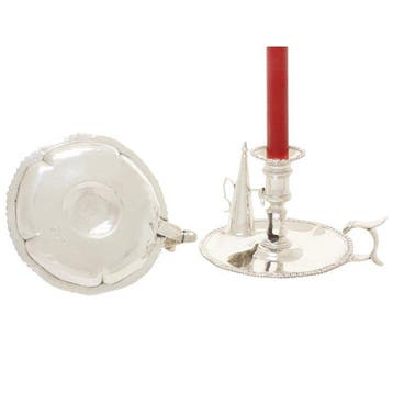 Ebenezer Coker - Kaarsenhouder (2) - .925 zilver -
