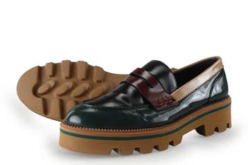 Jhay Loafers in maat 40 Groen, Overige kleuren, Verzenden, Zo goed als nieuw, Jhay