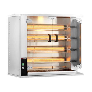 GGM Gastro | Gas kippengrill - 18,8kW - 4 spitten voor 20 |, Verzenden