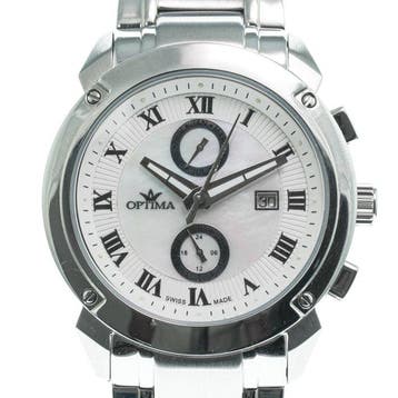 OPTIMA - Swiss Dual Time - OSC241-SS-7 - Zonder minimumprijs, Sieraden, Tassen en Uiterlijk, Horloges | Heren, Nieuw
