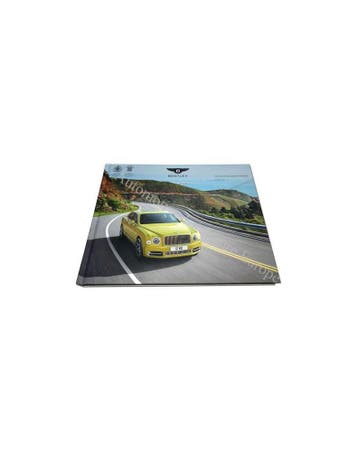 2016 BENTLEY MULSANNE | SPEED | EWB HARDCOVER BROCHURE, Nieuw, Author