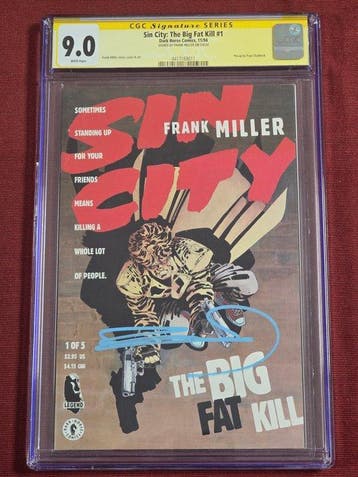 Sin City: The Big Fat Kill #1 - Signed by Frank Miller - 1, Nieuw