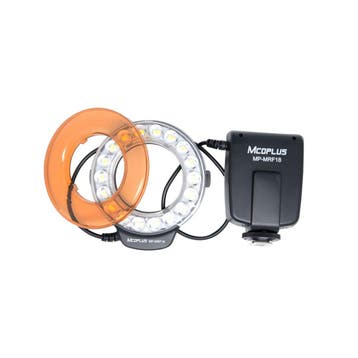 Mcoplus MRF-18 Macro Led Licht / Flash met garantie, Audio, Tv en Foto, Fotografie | Fotostudio en Toebehoren, Ophalen of Verzenden