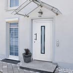 vidaXL Voordeur 88x200 cm PVC wit, Doe-het-zelf en Verbouw, Deuren en Horren, Verzenden, Nieuw