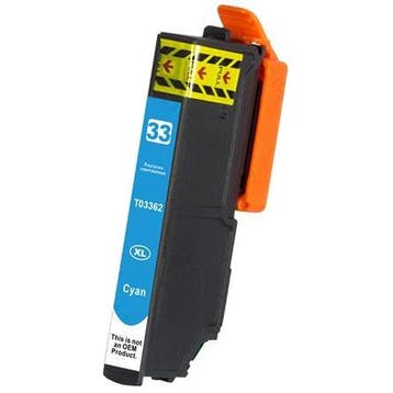 Huismerk Epson 33XL (T3362) cartridge cyaan, Verzenden, Nieuw, Huismerk