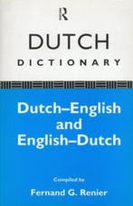 Dutch Dictionary 9780415046107 Fernand G. Renier, Boeken, Verzenden, Gelezen, Fernand G. Renier