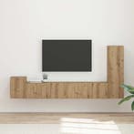 vidaXL Tv-meubelset Wandgemonteerd 3 pcs Artisan Eiken, Minder dan 50 cm, Verzenden, 100 tot 150 cm, Nieuw