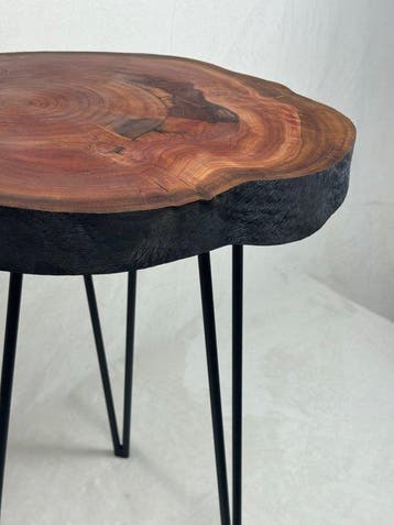 Bijzettafel - rode eucalyptus - Koffietafel met