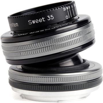 Lensbaby Composer pro II Nikon met Sweet 35, Ophalen of Verzenden, Nieuw, Overige typen