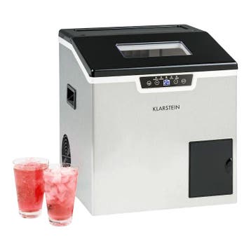 Klarstein Icefestival Cube – 20 kg ijs/dag + crushed ice, 3 tot 4 liter, Ophalen of Verzenden, Refurbished