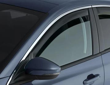 SK-Import Voor Zijwindscherm 3 Deurs Smoke Honda Civic, Honda, Voor, Nieuw, Ophalen of Verzenden