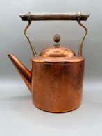 Fluitketel - Koper - Antiek Zweeds koper, Antiek en Kunst