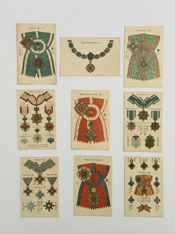 Japan - Militair - Ansichtkaart album - 1930-1930, Gelopen