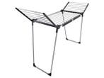 Veiling - Leifheit Pegasus droogrek - 150 solid slim - zwart, Tuin en Terras, Droogmolens en Wasrekken, Gebruikt