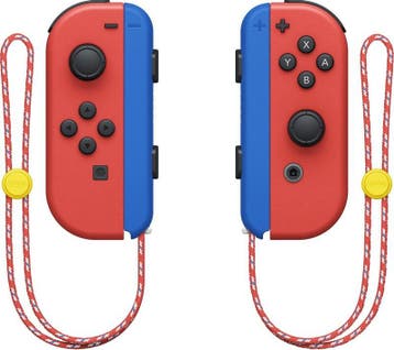 Originele Nintendo Switch Joy Con Rood Mario Edition Set..., Ophalen of Verzenden, Zo goed als nieuw