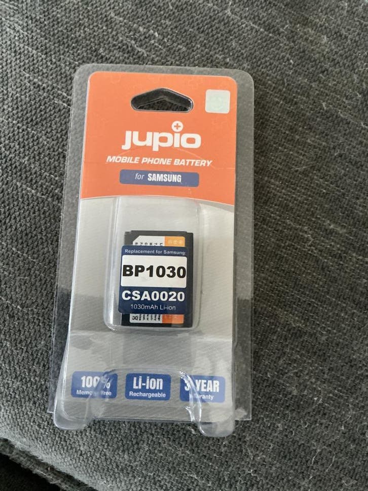 Samsung BP1030 Li-ion Accu Samsung, Telecommunicatie, Mobiele telefoons | Hoesjes en Frontjes | Overige merken, Nieuw, Verzenden