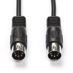 Din kabel | M  M | Nedis | 3 meter (Stereo, 5-pin), Verzenden, Nieuw