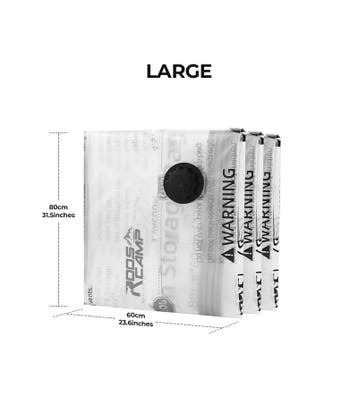 Rooscamp Vacuüm Opbergzakken Large L 60x80cm – Herbruikbare, Ophalen of Verzenden, Nieuw