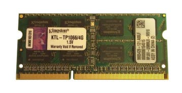 Kingston KTL-TP1066/4G – 4GB DDR3 SODIMM – 204-pin – 1066, Computers en Software, Ophalen of Verzenden, Nieuw