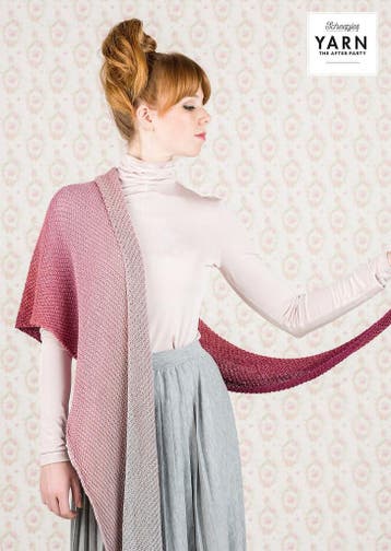 Breipatroon Sjaal model Essence Shawl met kleurverloop van, Ophalen of Verzenden, Nieuw