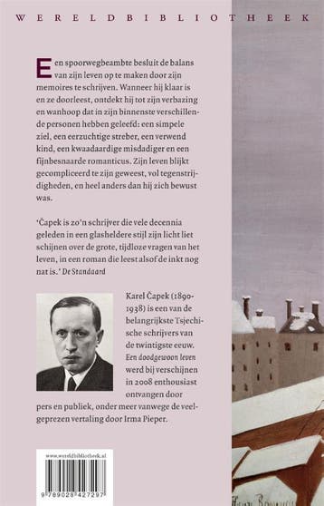 Een doodgewoon leven - Karel apek 9789028427297, Verzenden, Zo goed als nieuw, Karel apek