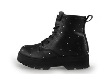 Skechers Veterboots Meisjes in maat 35 Zwart, Verzenden, Jongen of Meisje, Schoenen, Skechers